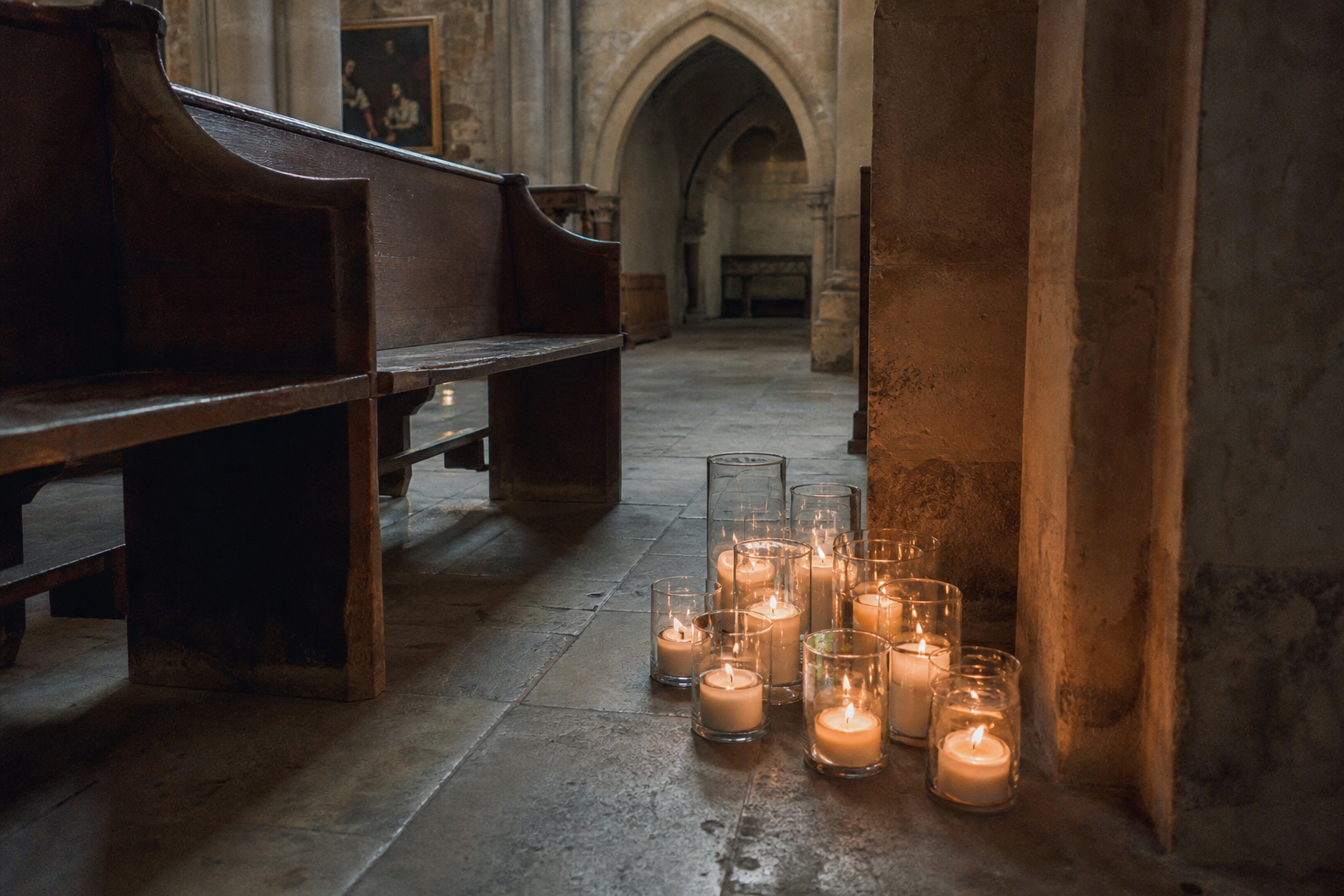 Kilise içi mumlar — Çorum medyumları